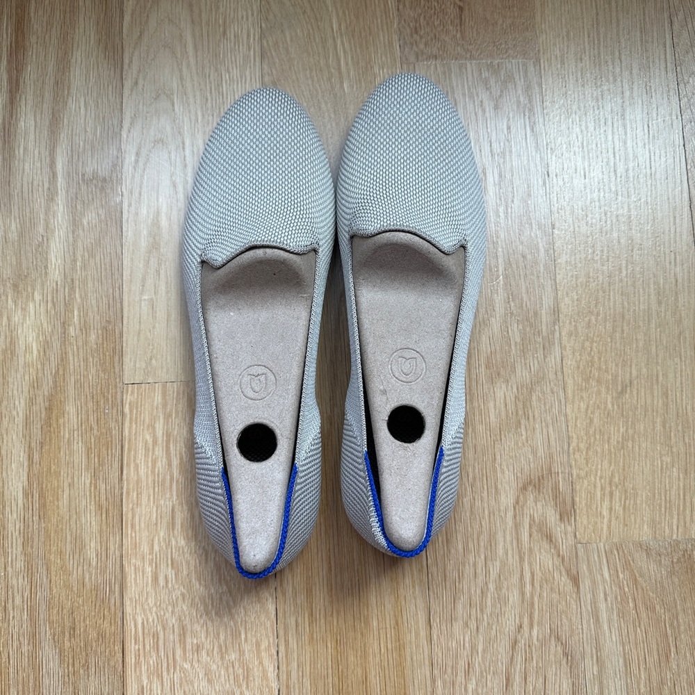 Rothy’s Double Linen Stitch, Size 8 Loafers